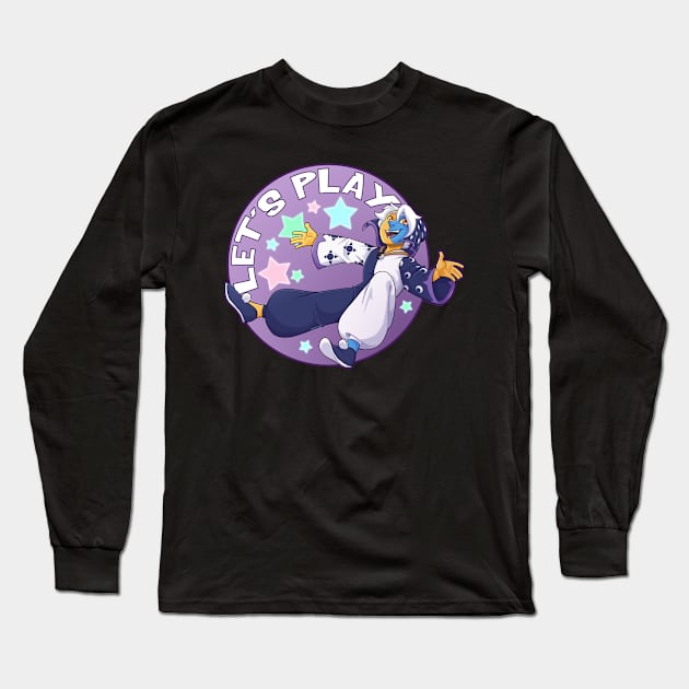 Let's Play! Long Sleeve T-Shirt by RottingRootsArts